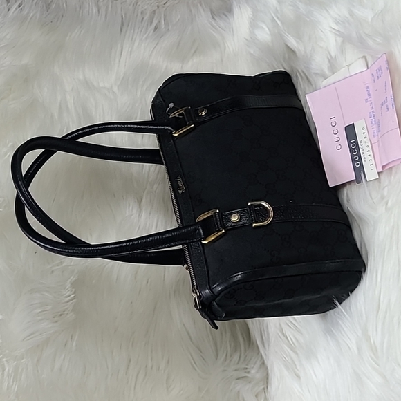 2004 GUCCI  BOSTON BAG - Picture 1 of 16